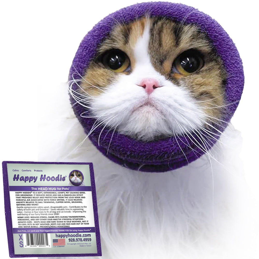 Happy Hoodie de ZONI PETS: banda calma para perros durante el aseo