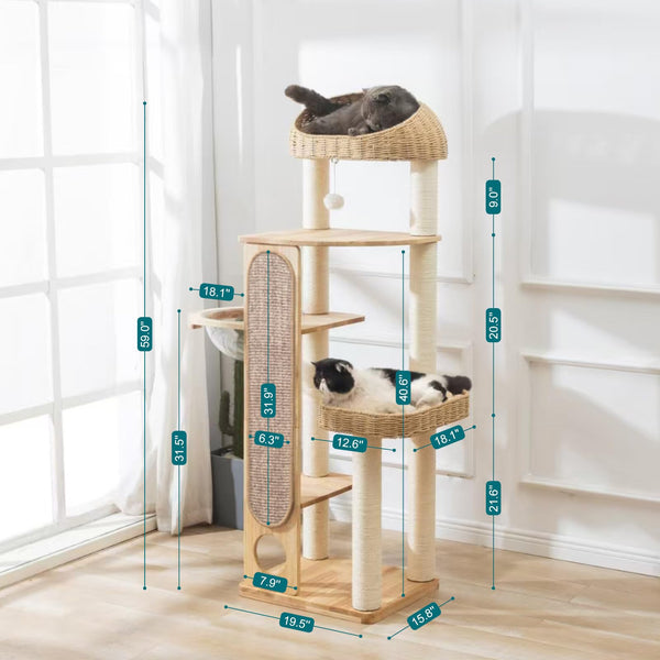 Zonoria Zephyria Montaje fácil con instrucciones claras para instalación rápida.