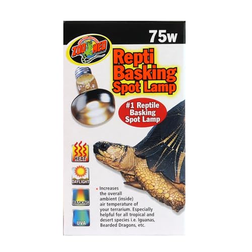 Zoo Med Bombilla para zona de calor de reptiles diurnos.