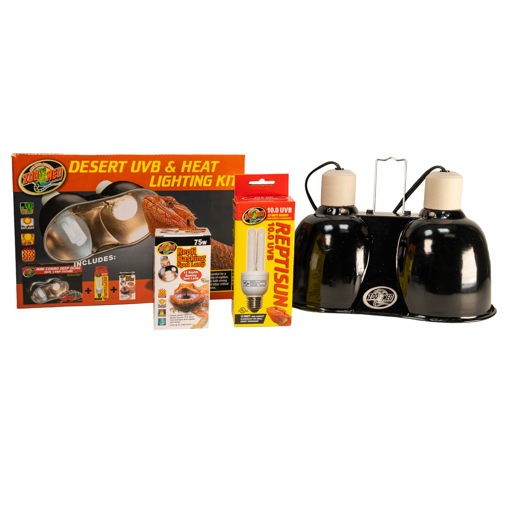 Zoo Med enchufe ceramico doble, soporte duradero para bombillas potentes