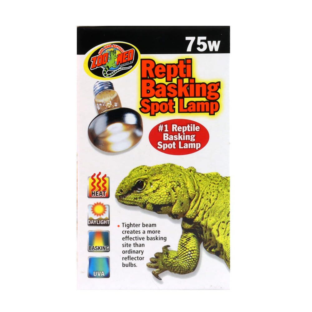 Zoo Med Instalación fácil de bombilla de calor para reptiles.