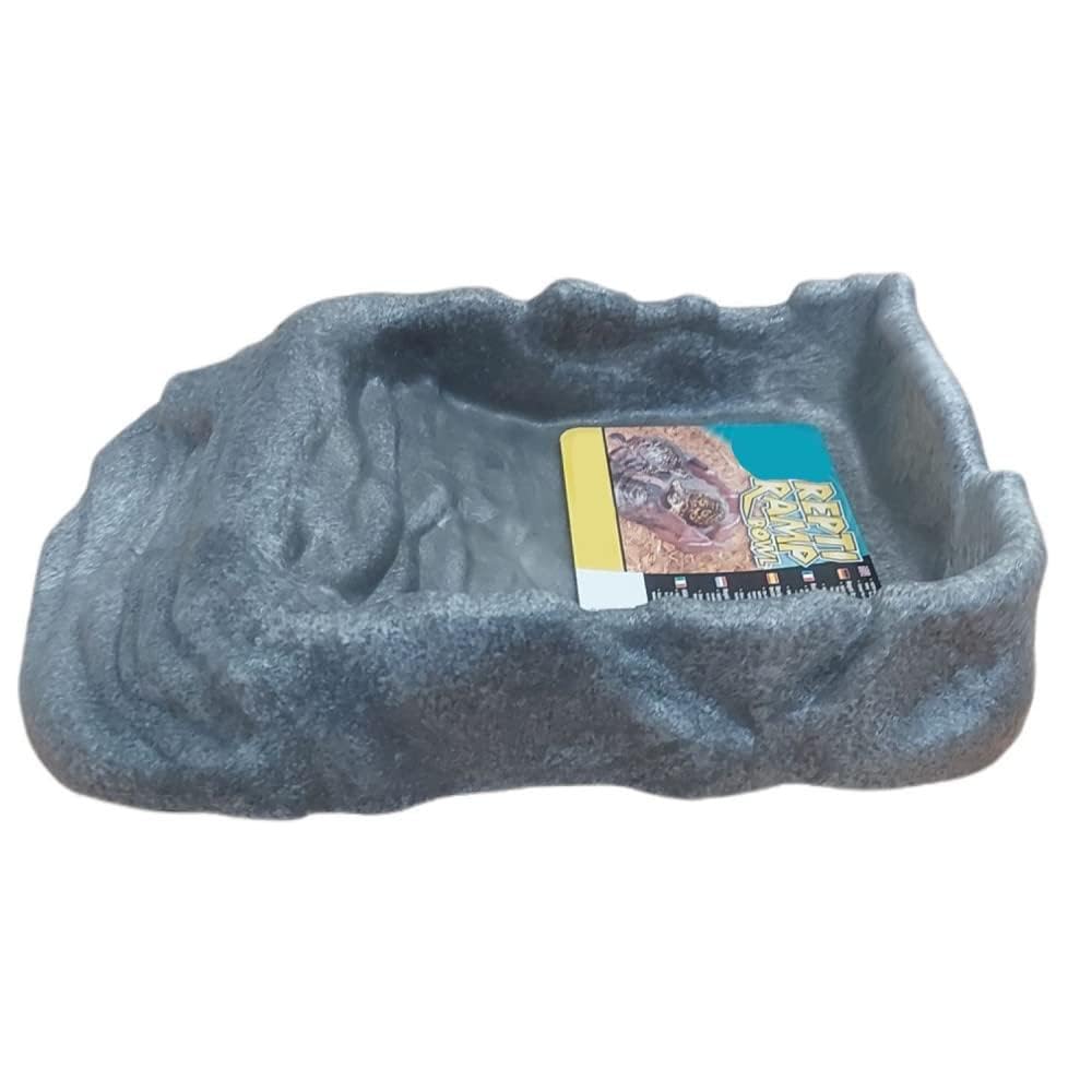 Zoo Med Repti Ramp Bowl XL detalle de rampa: entrada suave para animales pequeños.