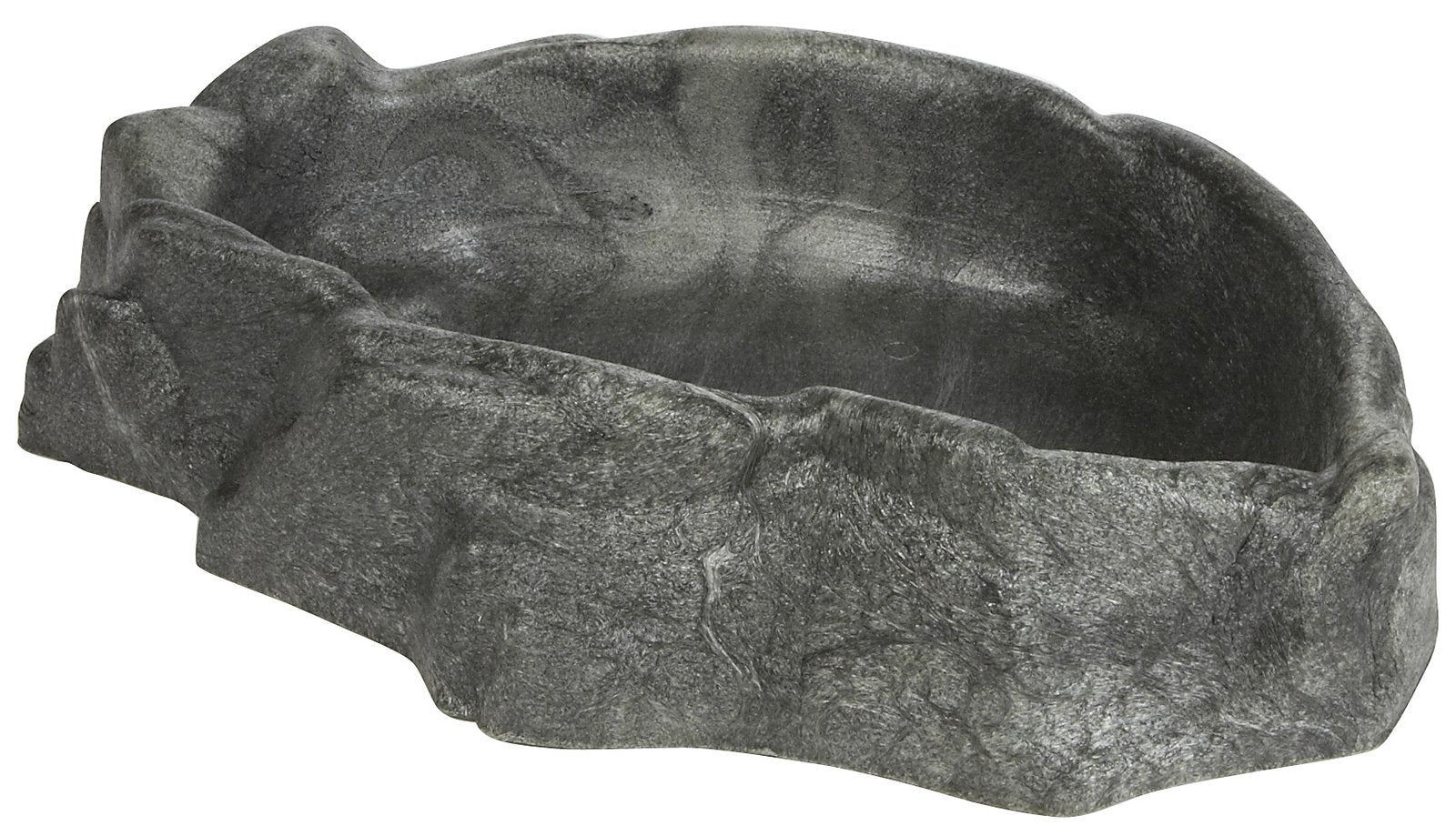 Zoo Med Reptile Rock cuenco de agua extra grande, seguro para reptiles y fácil de limpiar