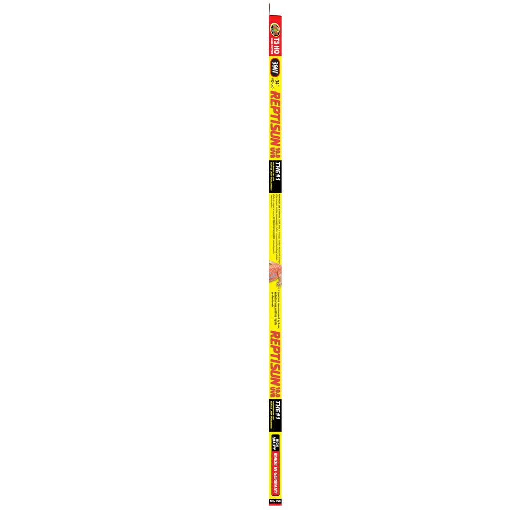 Fabricado en Alemania, Zoo Med Reptisun 34‑inch 10.0 UVB de alta calidad.