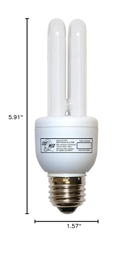 Zoo Med ReptiSun 5.0 Mini, complemento de iluminación diurna para terrarios.