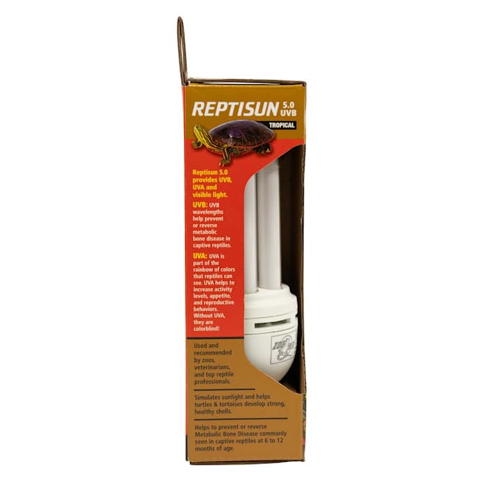 Zoo Med ReptiSun 5.0 UVB – emisión UVB y UVA para terrario tropical
