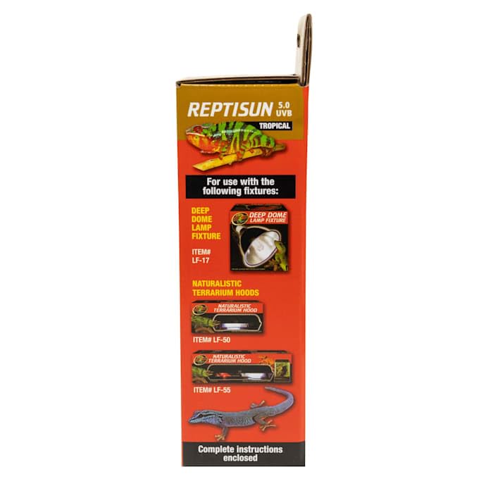 Zoo Med ReptiSun 5.0 UVB – uso recomendado en terrarios tropicales