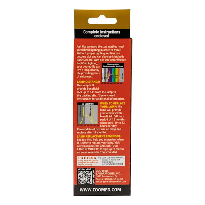 Zoo Med ReptiSun 5.0 UVB – vidrio de cuarzo para mayor penetración UVB