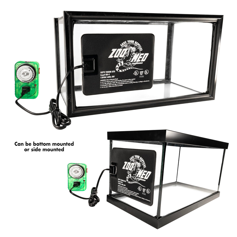 Zoo Med Reptitherm instalación-tanque, solución discreta para calentar el interior