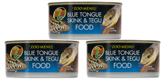 Zoo Med Zoo Menu: alimento para lengua azul y tegus, ideal para reptiles grandes.