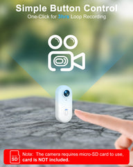 zoomarakam collar camara-bateria-800mah: grabacion continua hasta 120 minutos