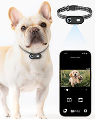 ZoomaraKam collar-camara para perro y gato en 1080p, capturando su mundo.