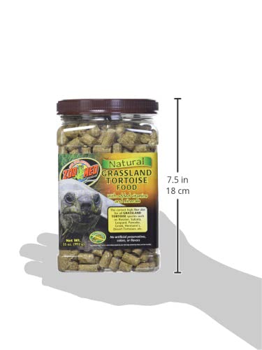 Vitaminas y minerales añadidos para tortugas con Zoo Med Grassland.