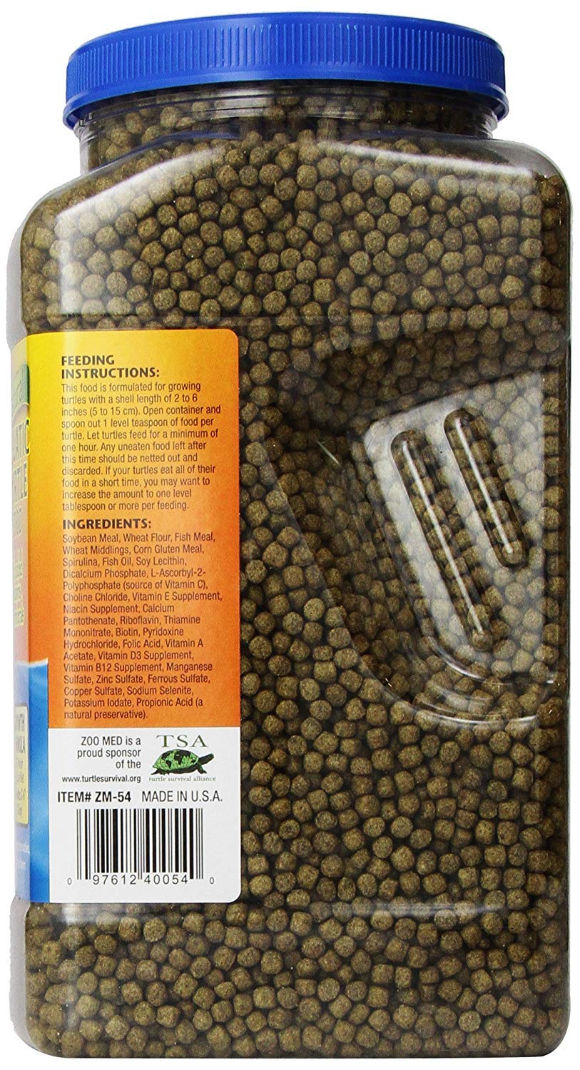 Zoo Med pellets flotantes fórmula crías facilita la alimentación en la superficie