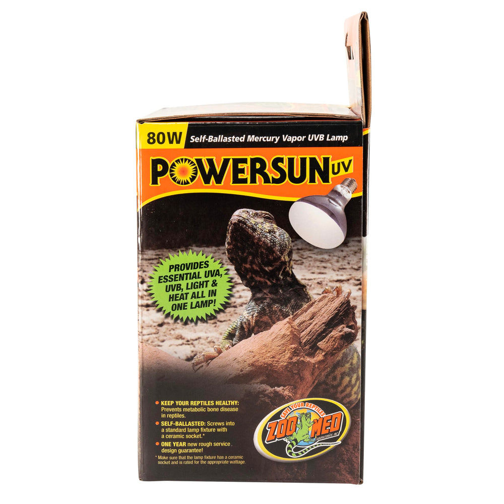 PowerSun UV 80W roscas niqueladas resistentes a la corrosión