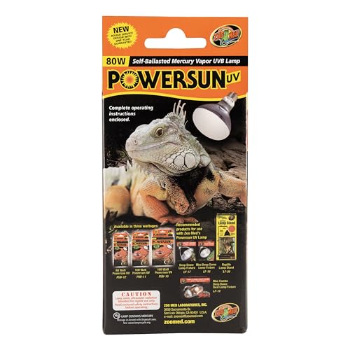 PowerSun UV 80W proyecta UVB a distancia para terrarios grandes