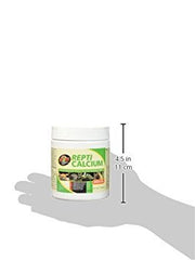 Zoo Med Reptile Calcium con cucharilla de medición para una dosificación consistente.
