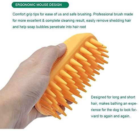 Cepillo dos caras facilita limpieza profunda y desprendimiento de pelo.
