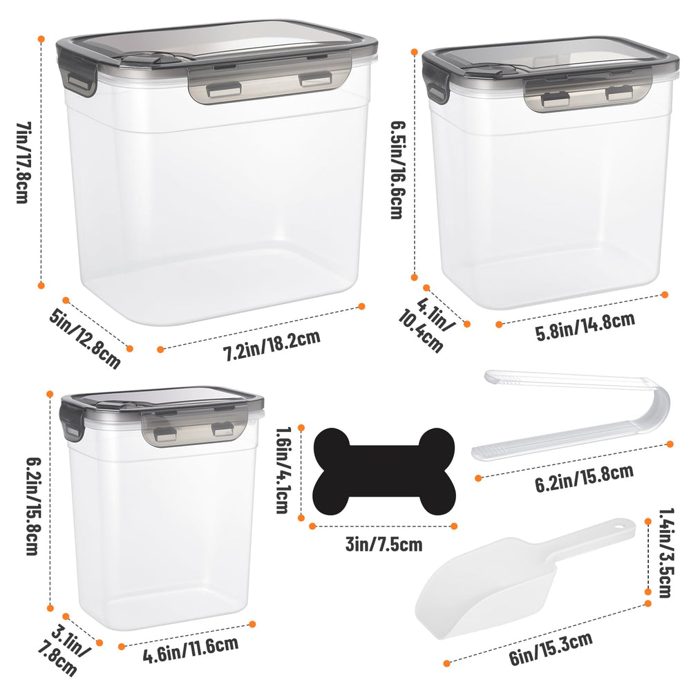 Diseño transparente de ZooZoo para ordenar la comida de tu perro.