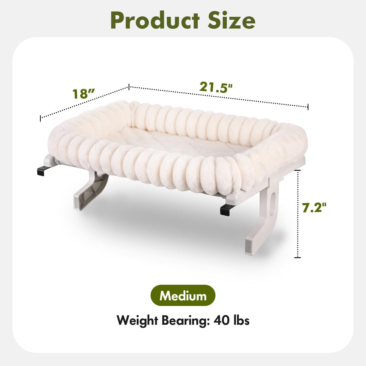 Almohadón acolchado suave para siestas largas y confortables.