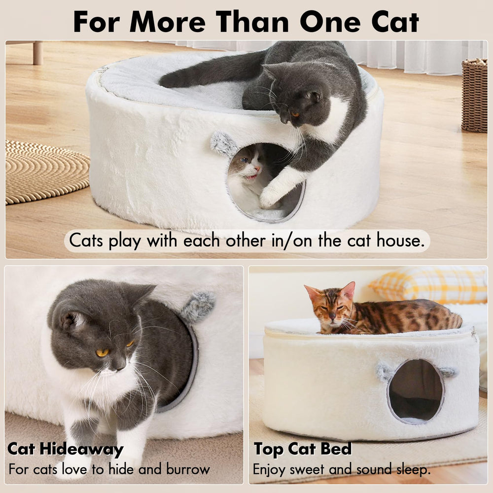 Zoratoo cama para gatos: dos en uno, hamaca para descanso prolongado