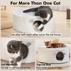 Zoratoo cama para gatos: dos en uno, hamaca para descanso prolongado