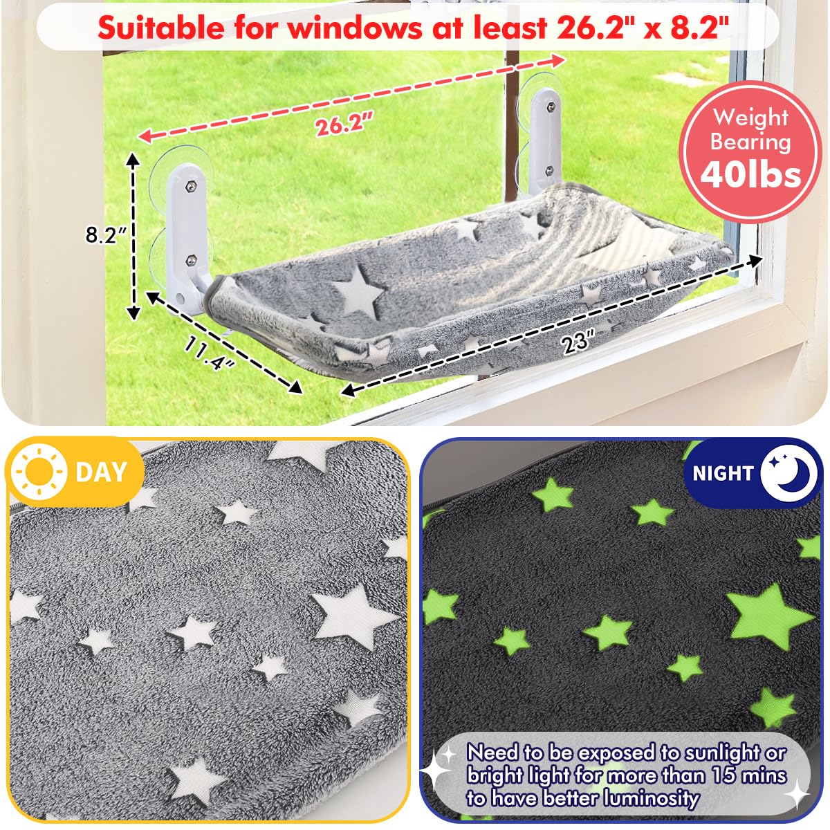 Zoratoo cama-hamaca-ventana sin cables, permite saltos seguros entre hamacas