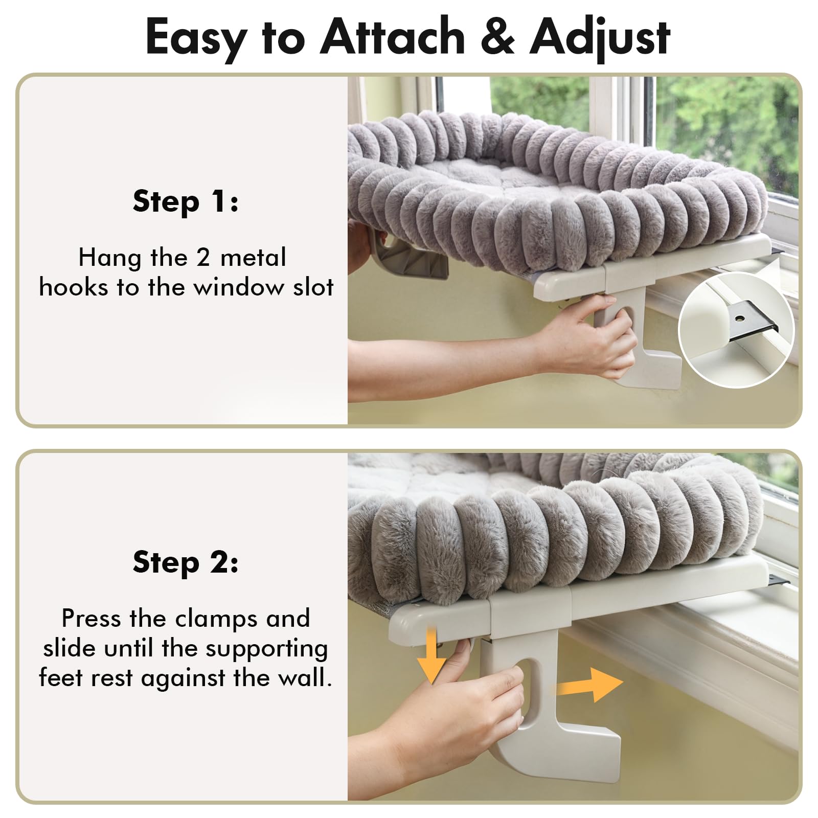 Ensamblaje sin herramientas de Zoratoo Cloud-Cuddle, instalación sencilla