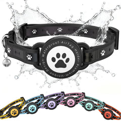 Collar ZOWPET para gato con AirTag integrado para localizar al mascota con facilidad