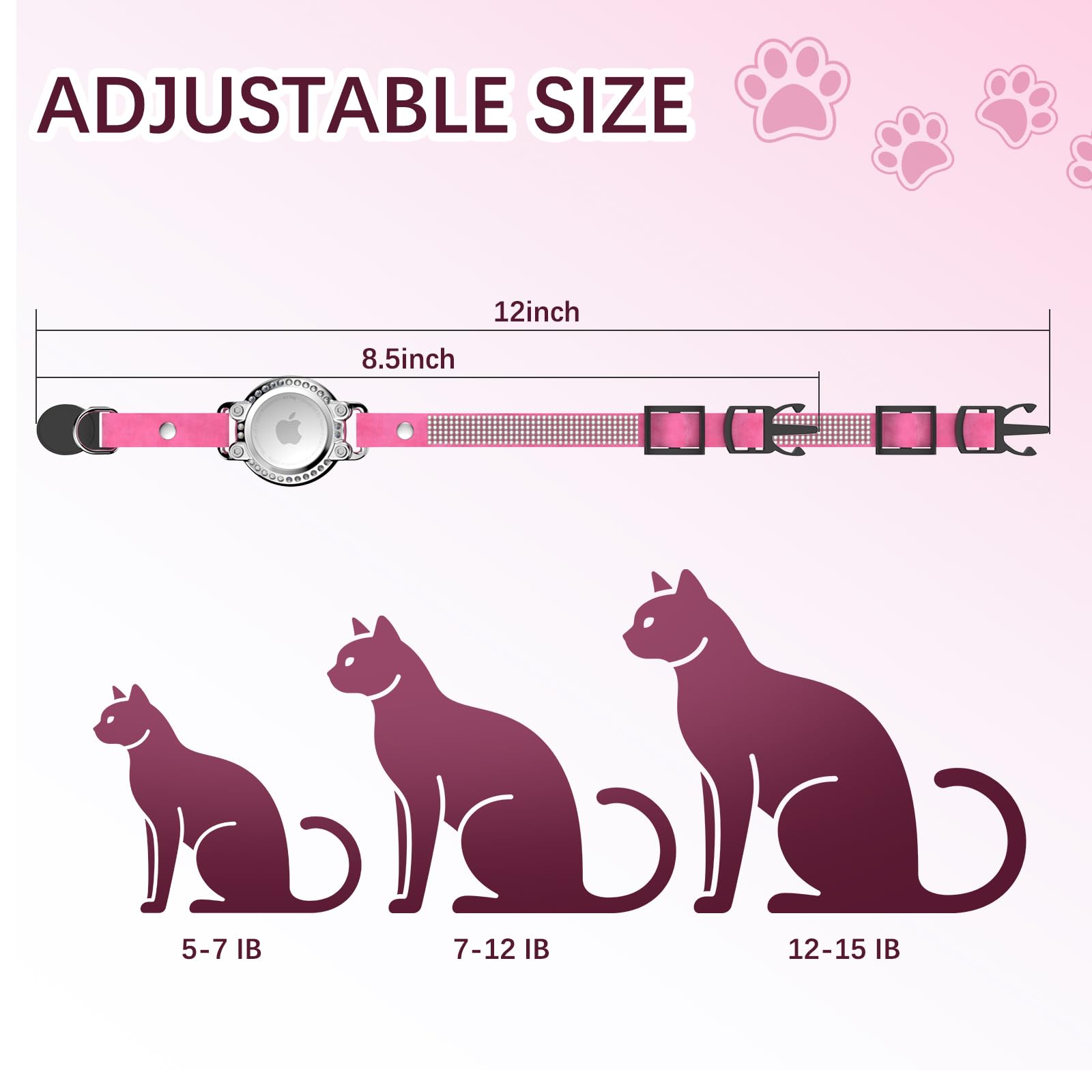 ZOWPET collar campana-timbre: localiza tu mascota con sonido suave