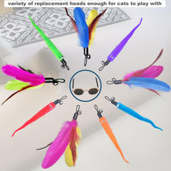 Conjunto de plumas naturales ZPH, perfecto para saltos.