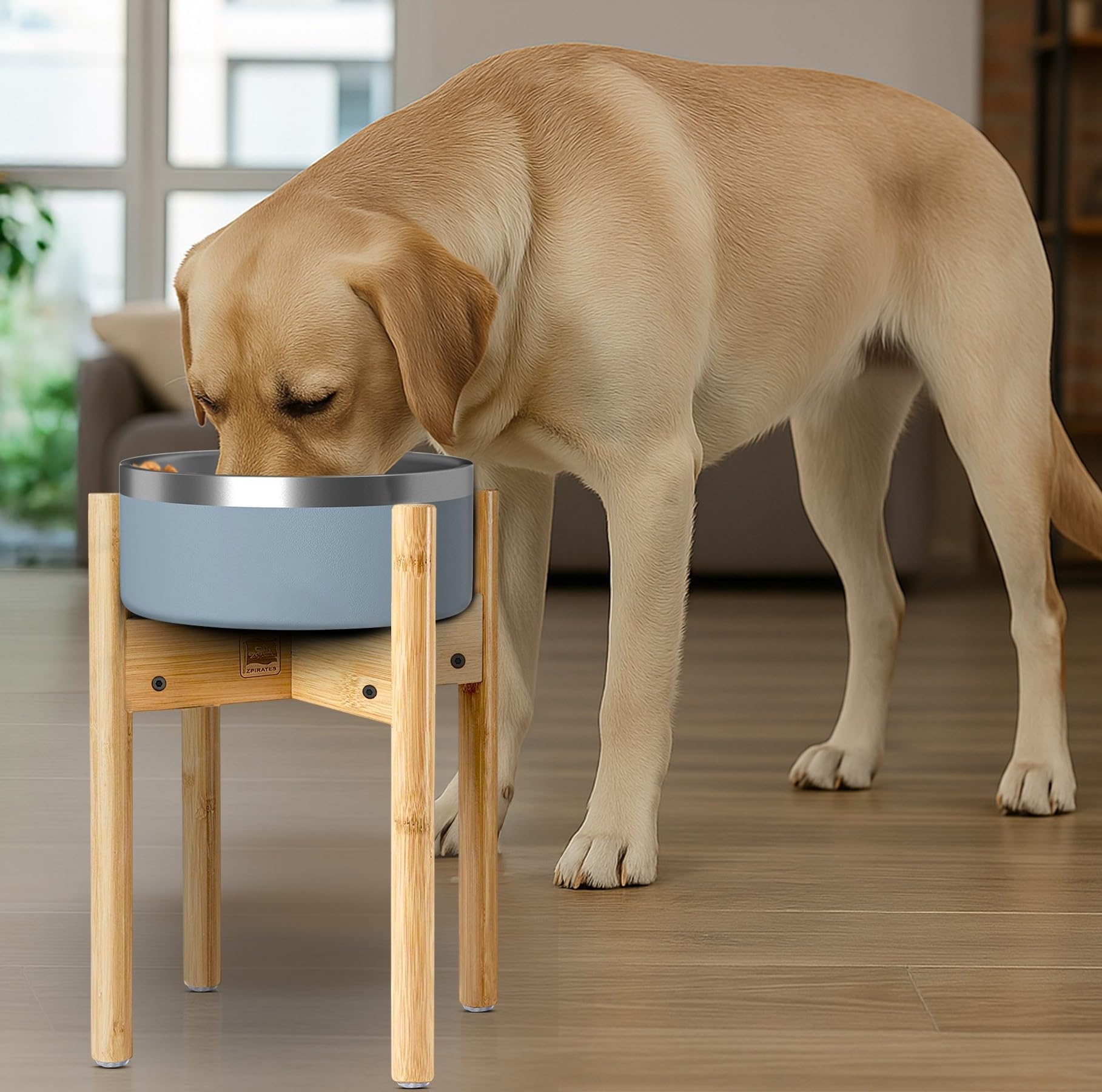 ZPirates: diseño de bambú resistente para mesa limpia