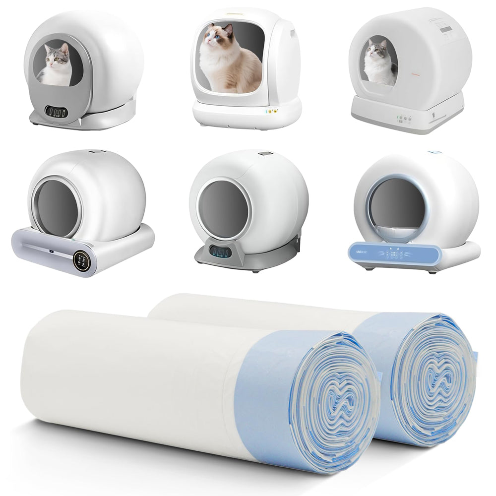 Bolsas ZPSOX para caja de arena automática, 19,6 x 18 pulgadas, gran capacidad para cambios limpios.