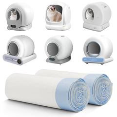 Bolsas ZPSOX para caja de arena automática, 19,6 x 18 pulgadas, gran capacidad para cambios limpios.