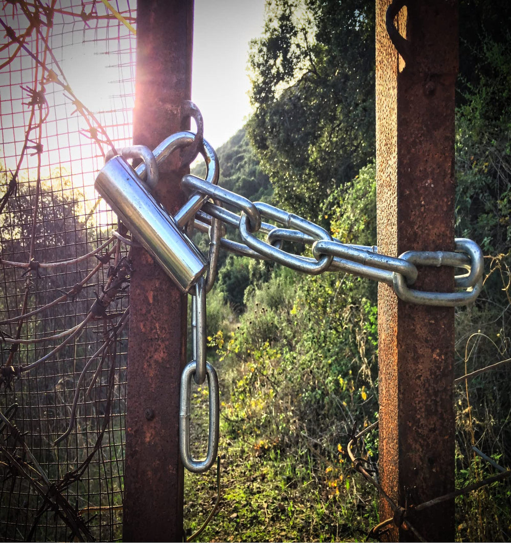 ZRruowin juego de dos cadenas para puertas exteriores, versátil.