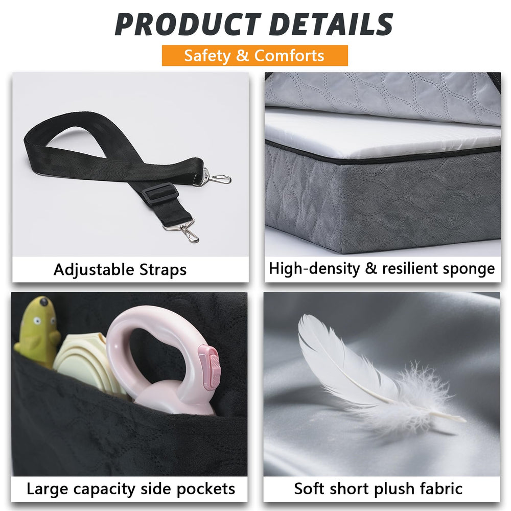 Funda desmontable y lavable de Ztinng para limpieza rápida.