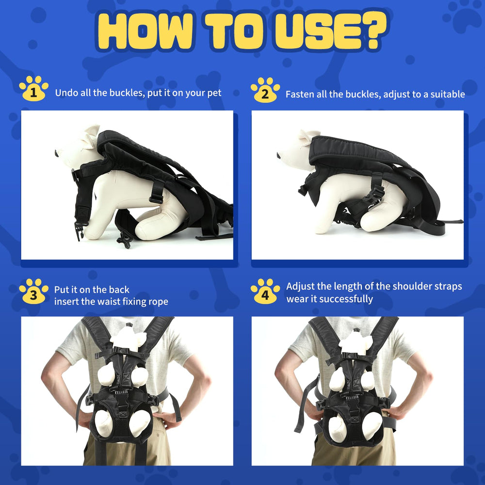 ZTVA uso multiaventuras: ideal para senderismo o ciclismo con perro