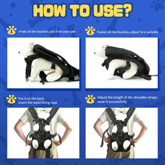 ZTVA uso multiaventuras: ideal para senderismo o ciclismo con perro