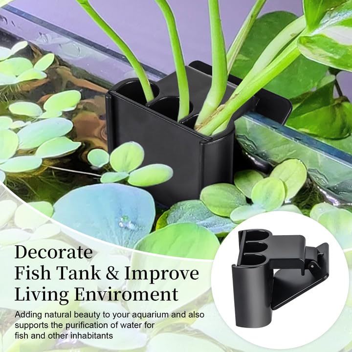 Ztzfacai dos-pack decoracion acuario, aspecto natural, mejora la estética.