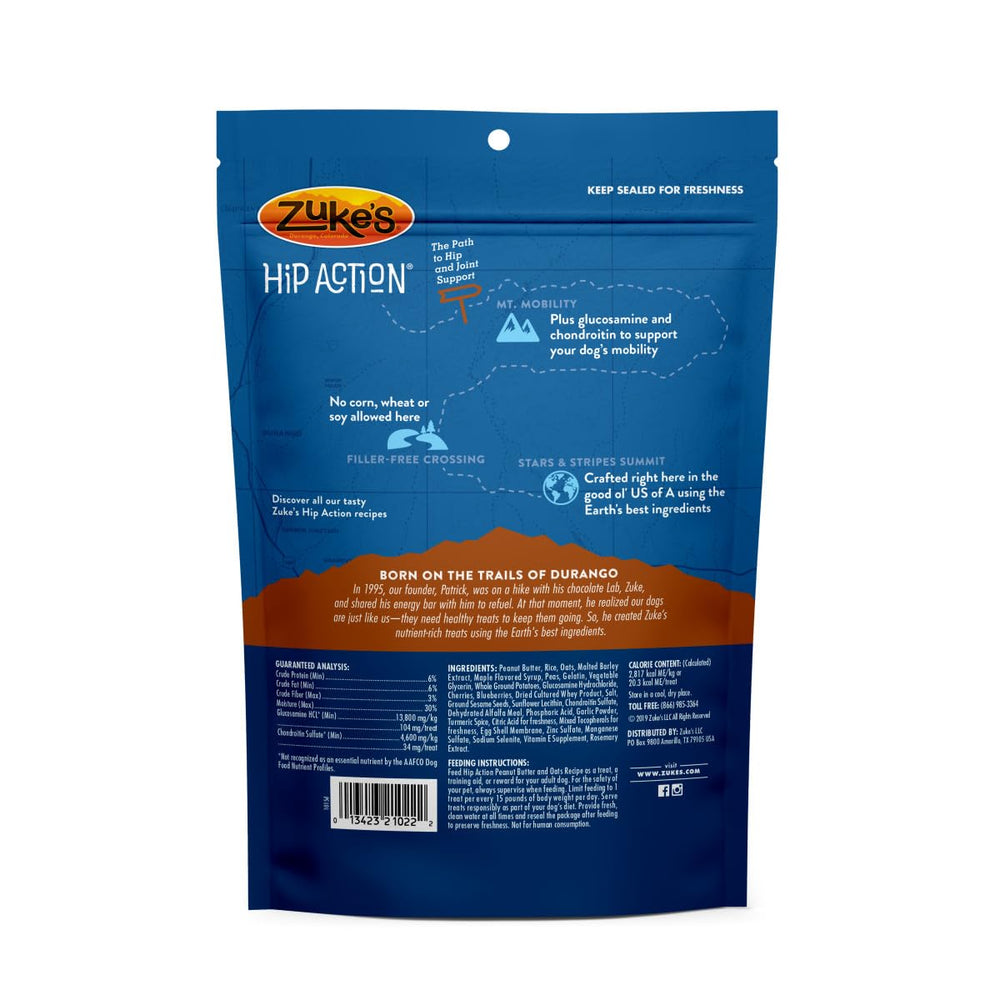 Glucosamina y condroitina en Zuke’s Hip Action para articulaciones