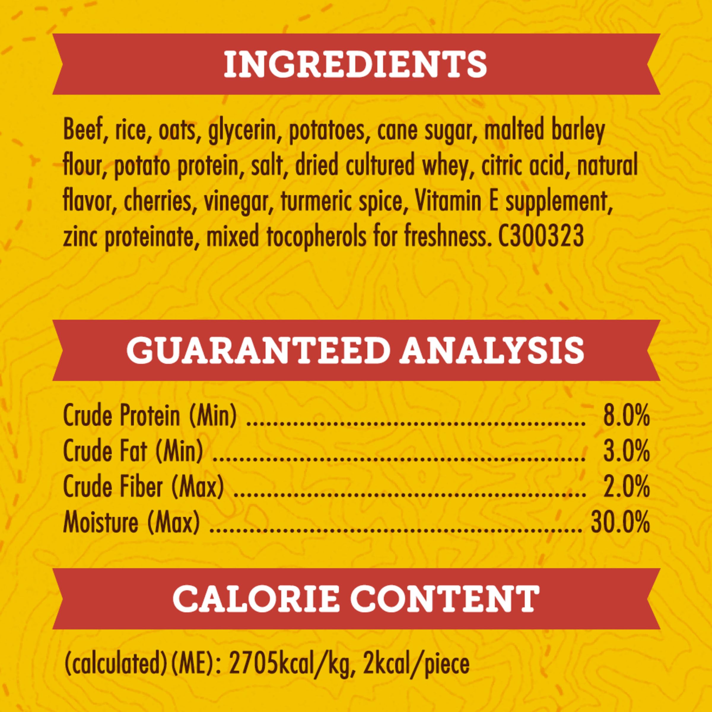 Producto fabricado en Estados Unidos con ingredientes de calidad.