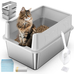 Zuqqony caja de arena de acero inoxidable con criba para filtrado rápido y limpieza eficiente.