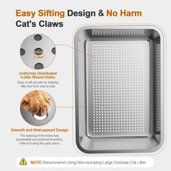Caja de arena para pellets de pino: absorción y separación fáciles.