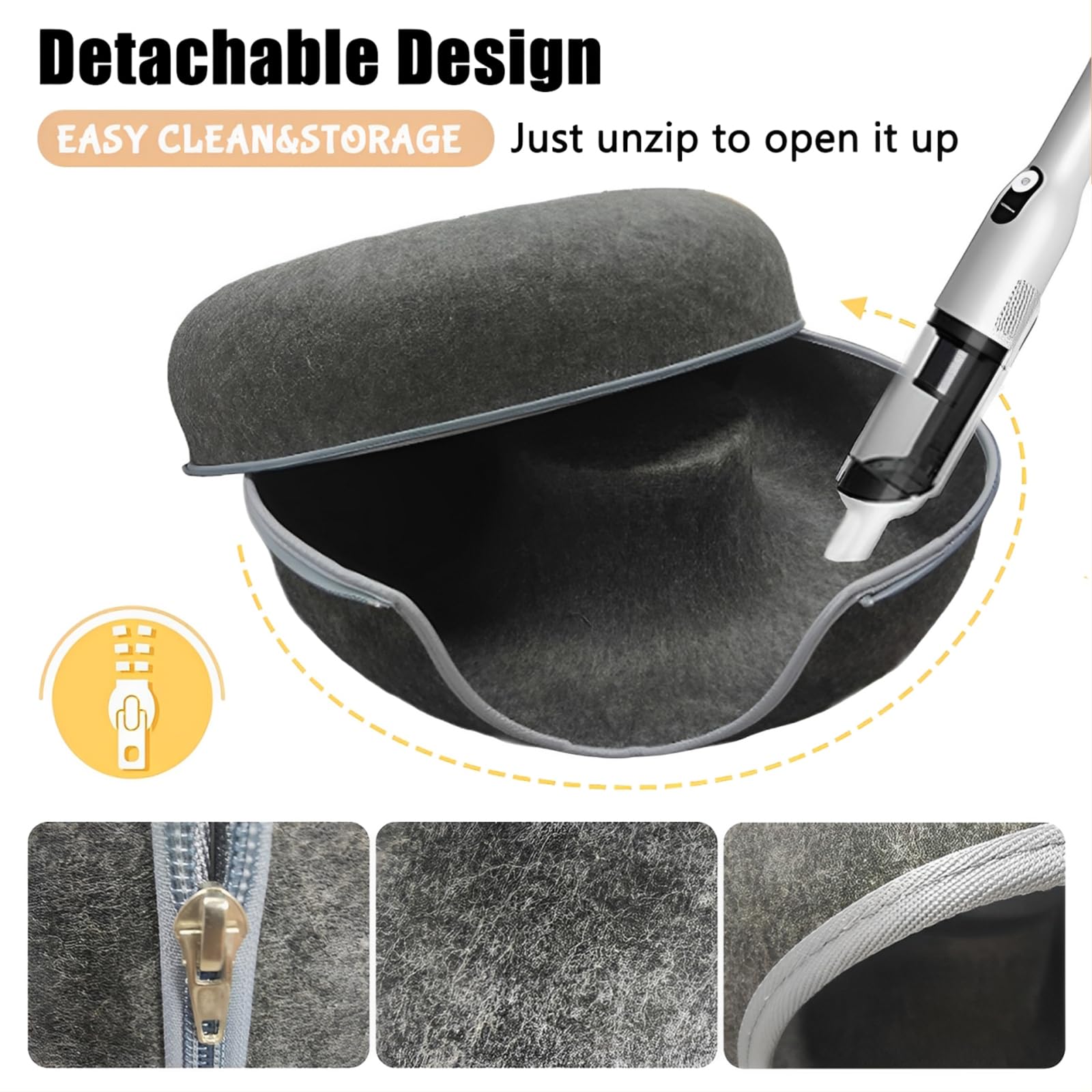 ZVGV tela de fieltro suave y duradero del túnel para gatos.