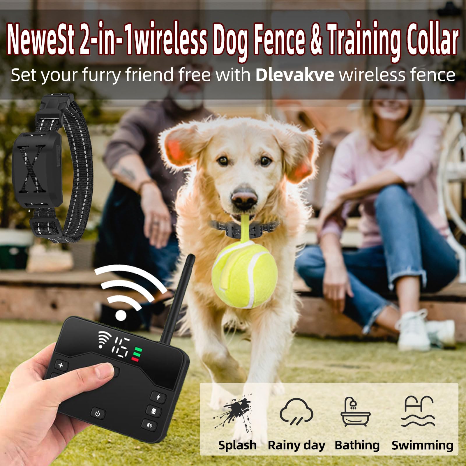 zvsay control remoto de entrenamiento para perros, mejora obediencia en casa