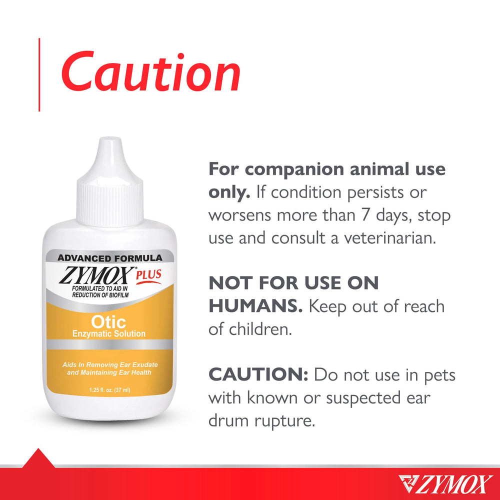 Zymox Otico con sistema LP3 limpia orejas con suavidad.
