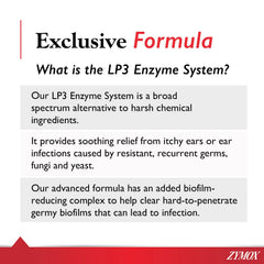 Sistema LP3 de Zymox, mantiene orejas limpias y con aroma fresco